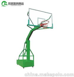 清远市篮球架供应 优格体育器材厂家批发 配钢化玻璃板